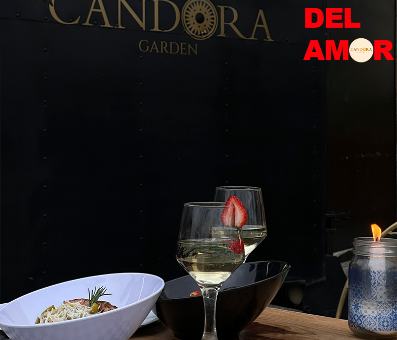 CANDORA Celebra el Día del Amor y la Amistad con una Cena Especial en el CANDORA GARDEN